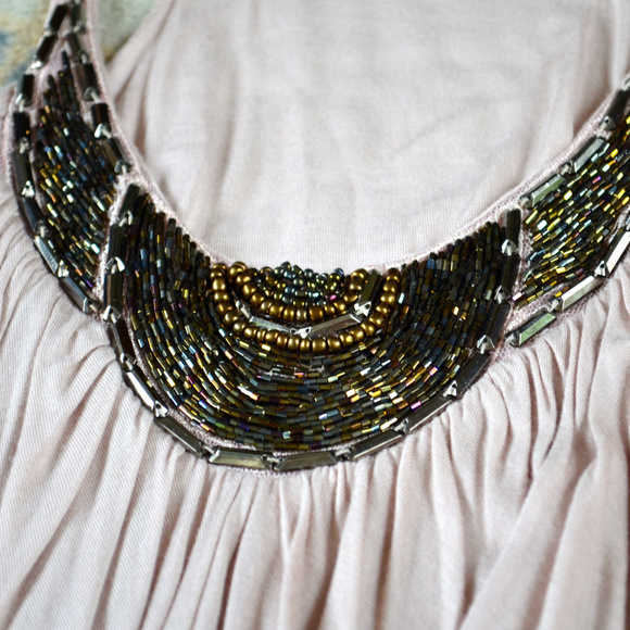 Forever 21 Beaded Ruffle Tank Size XS - Picture 4 of 8